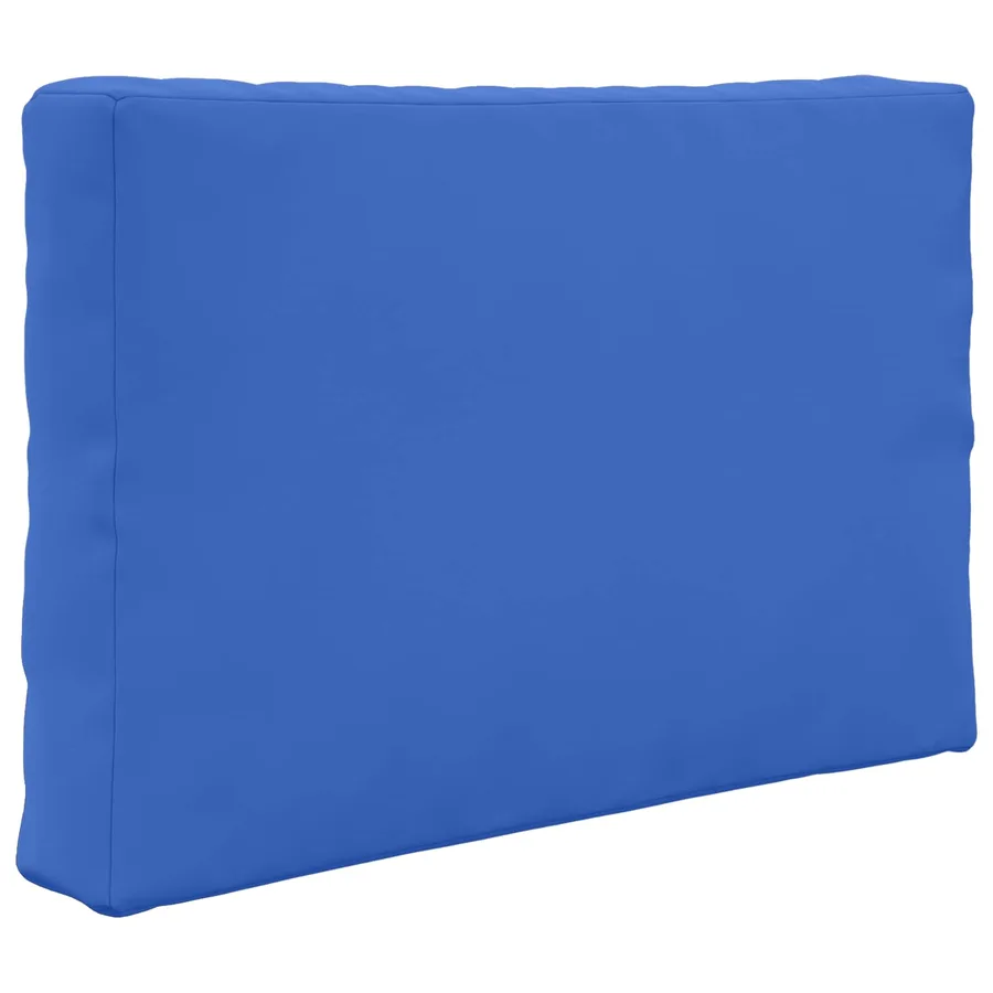 Coussin de canapé d'extérieur 2 pcs Bleu royal Polyester - 5