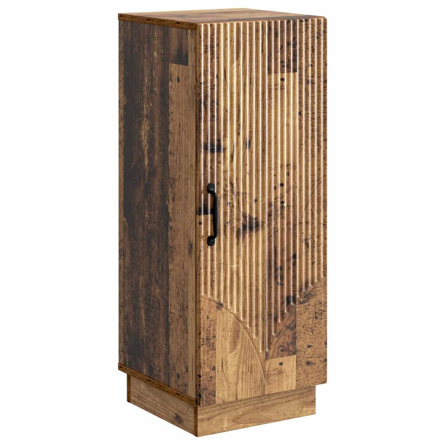 Buffet Bois ancien 33 x 34,5 x 87 cm Bois d'ingénierie - 2