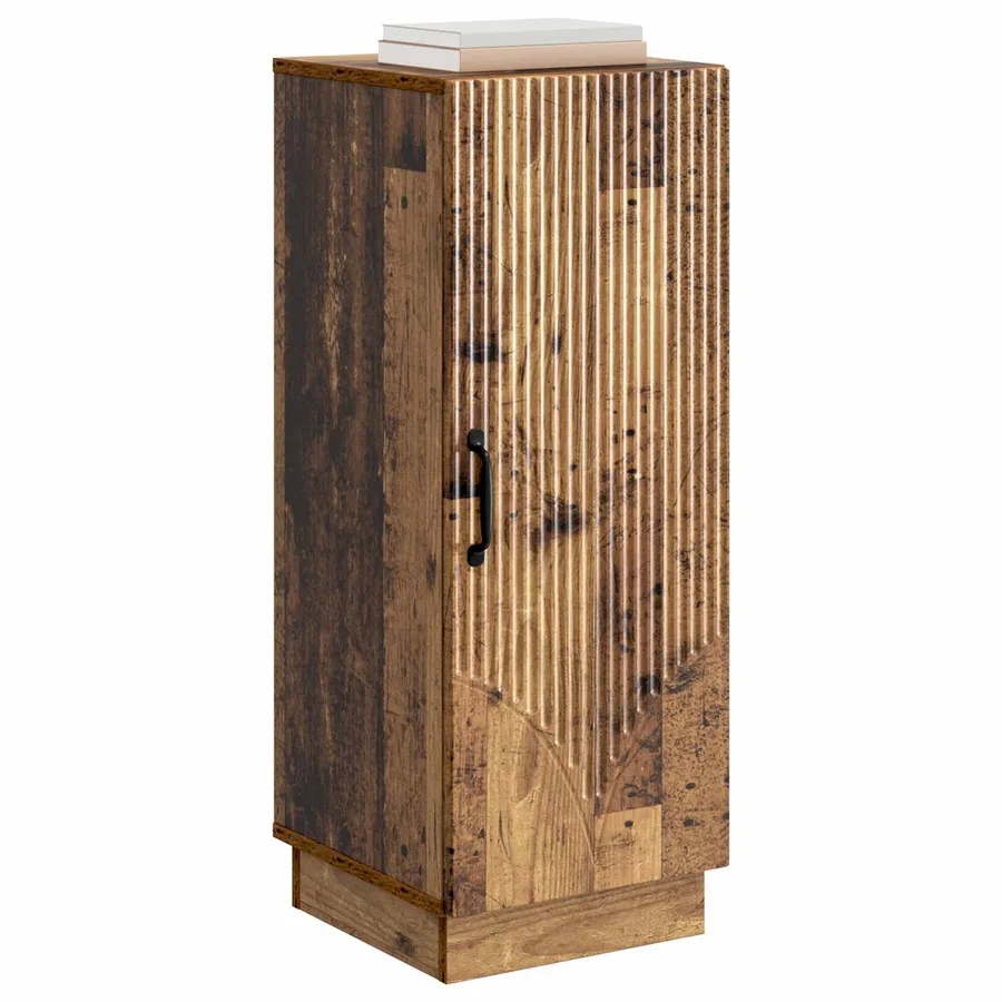 Buffet Bois ancien 33 x 34,5 x 87 cm Bois d'ingénierie - 3