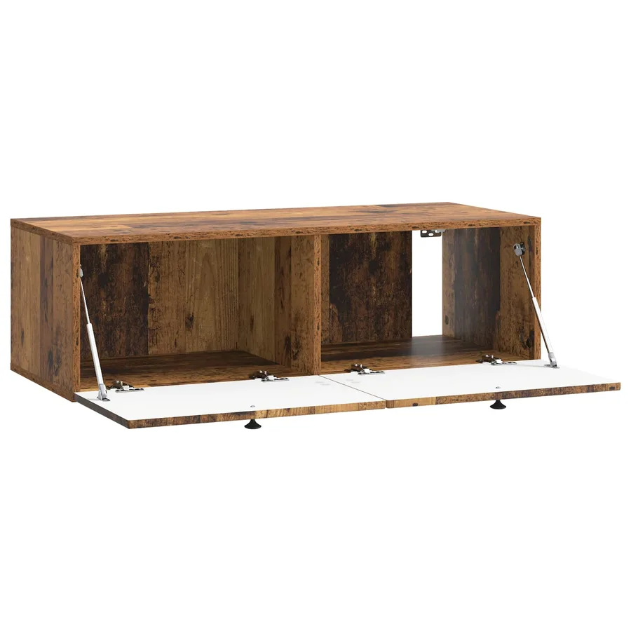 Meuble TV mural Bois ancien 98 x 41 x 30 cm Bois d'ingénierie - 5