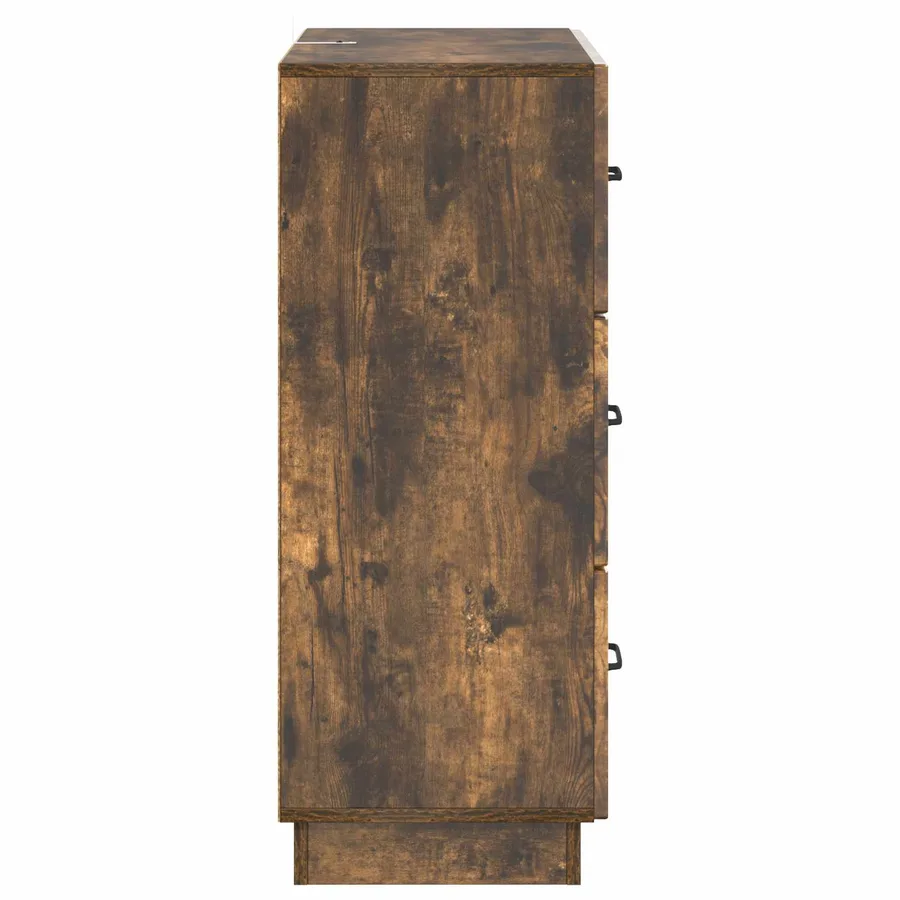Armoire à tiroirs Chêne fumé 66 x 34,5 x 87 cm - 7