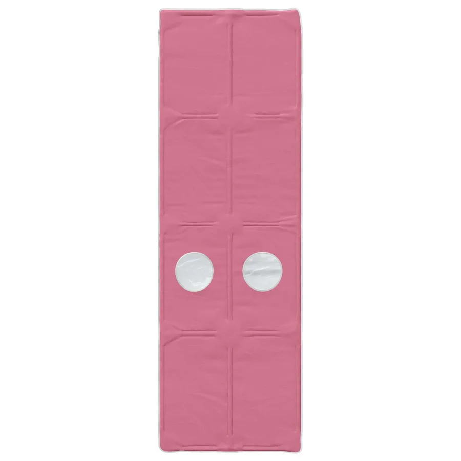 Lit Haut pour Enfants avec Tunnel 3 pc Blanc et rose - 6