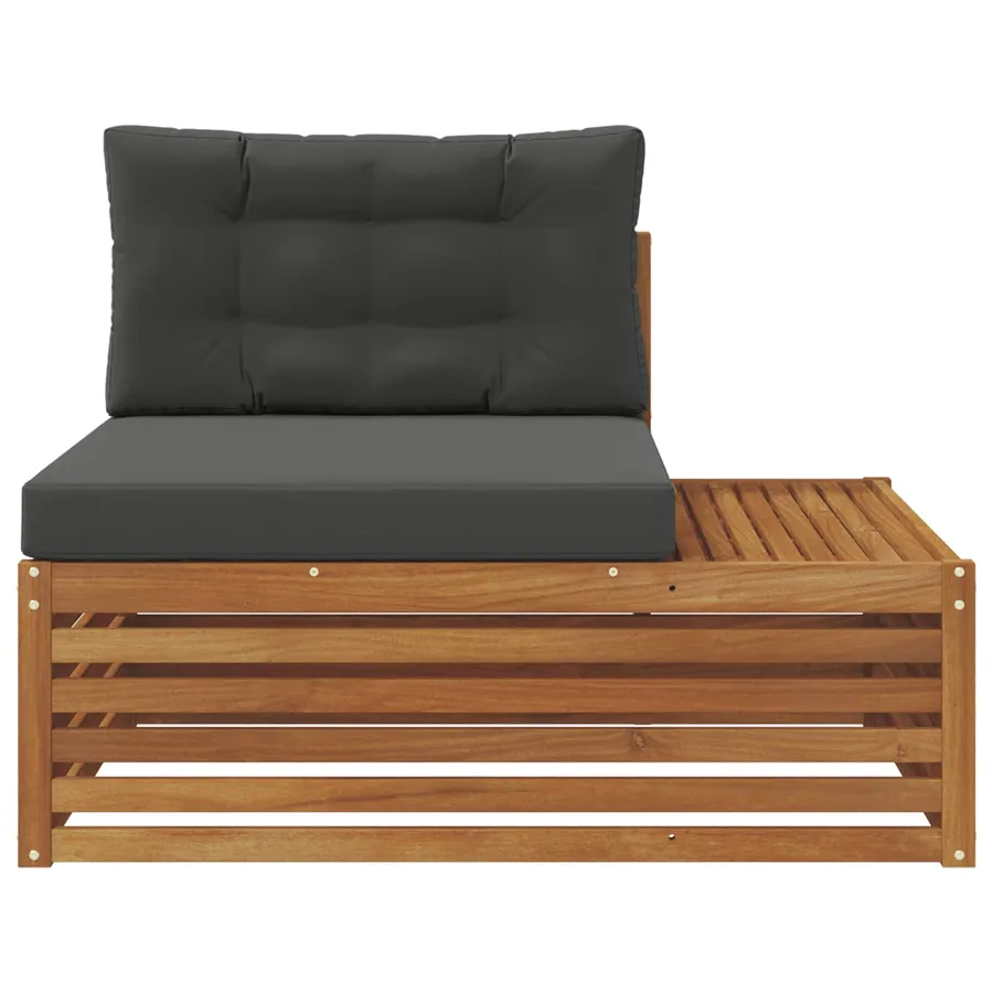 Canapé d'extérieur extrémité Naturel 115 x 83 x 73 cm - 4