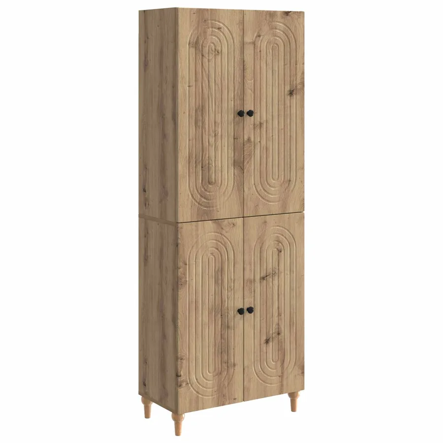 Ensemble de Meubles 2 pc Bois d'ingénierie - 2