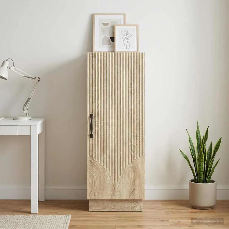 Buffet Chêne Sonoma 33 x 34,5 x 87 cm Bois d'ingénierie