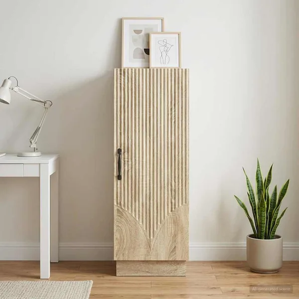 Buffet Chêne Sonoma 33 x 34,5 x 87 cm Bois d'ingénierie
