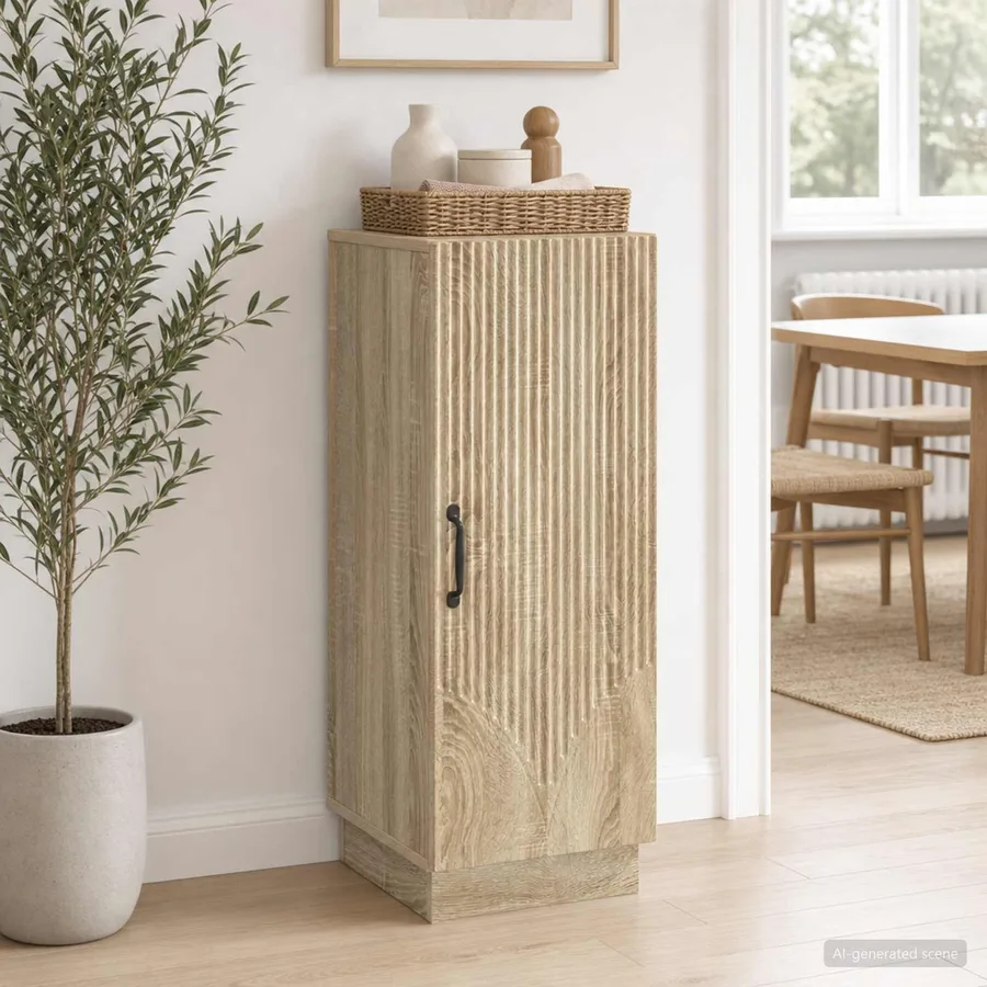 Buffet Chêne Sonoma 33 x 34,5 x 87 cm Bois d'ingénierie - 4