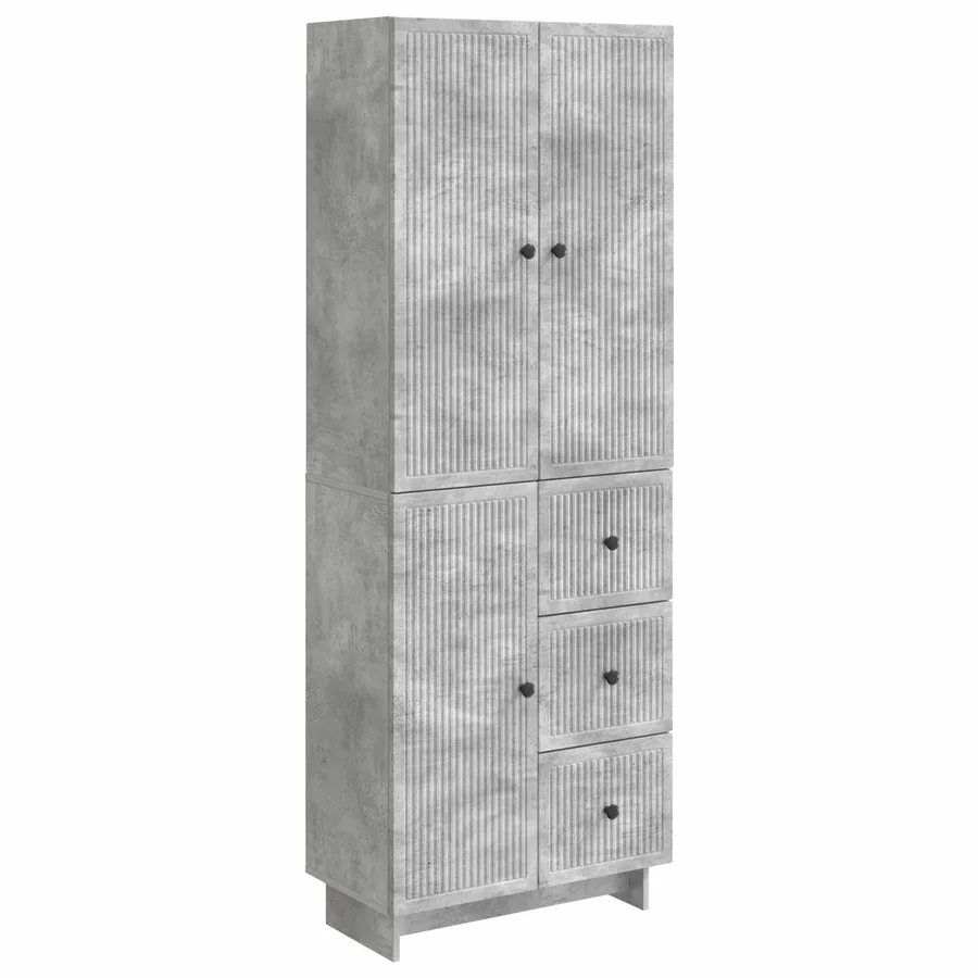 Ensemble de Meubles 2 pcs 66 x 34,5 x 90 cm Bois d'ingénierie - 2
