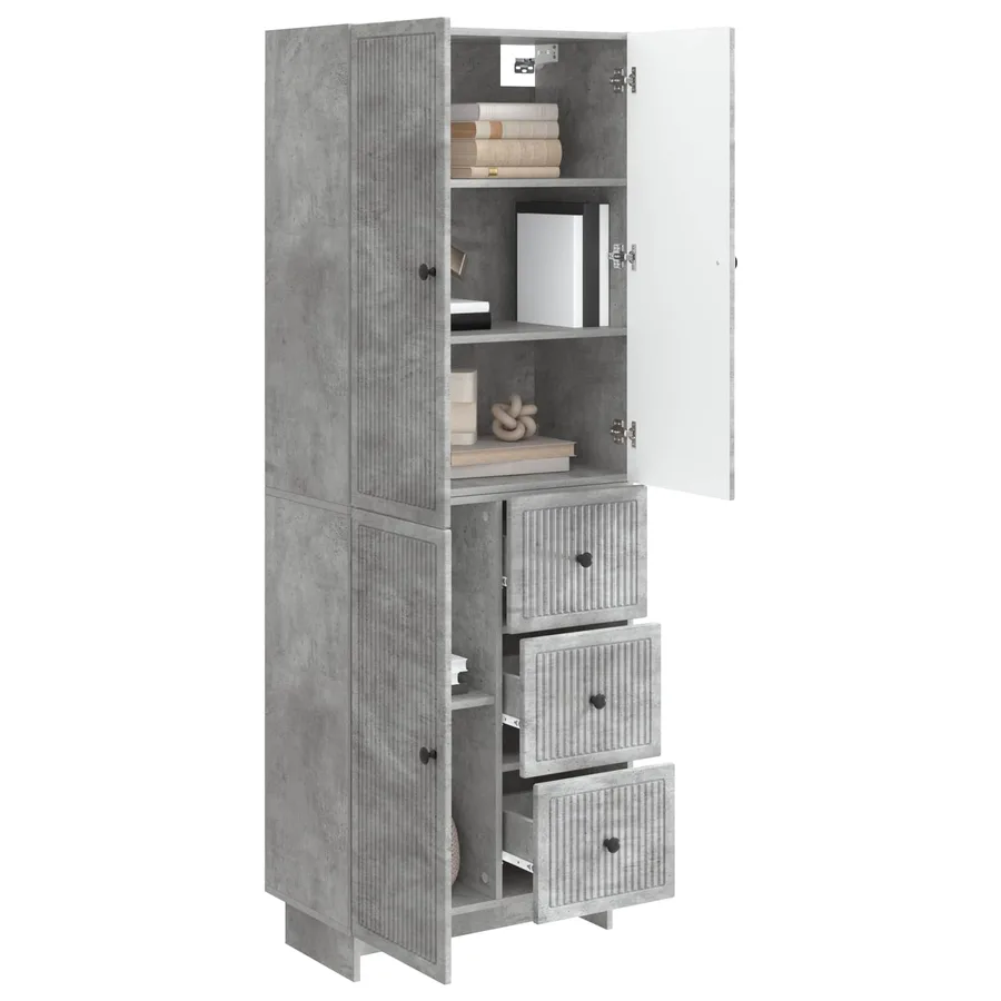 Ensemble de Meubles 2 pcs 66 x 34,5 x 90 cm Bois d'ingénierie - 3