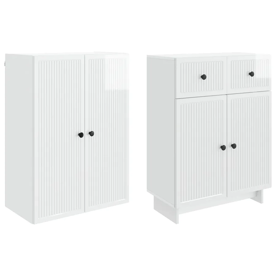 Ensemble de Meubles 2 pcs 66 x 34,5 x 90 cm Bois d'ingénierie - 4