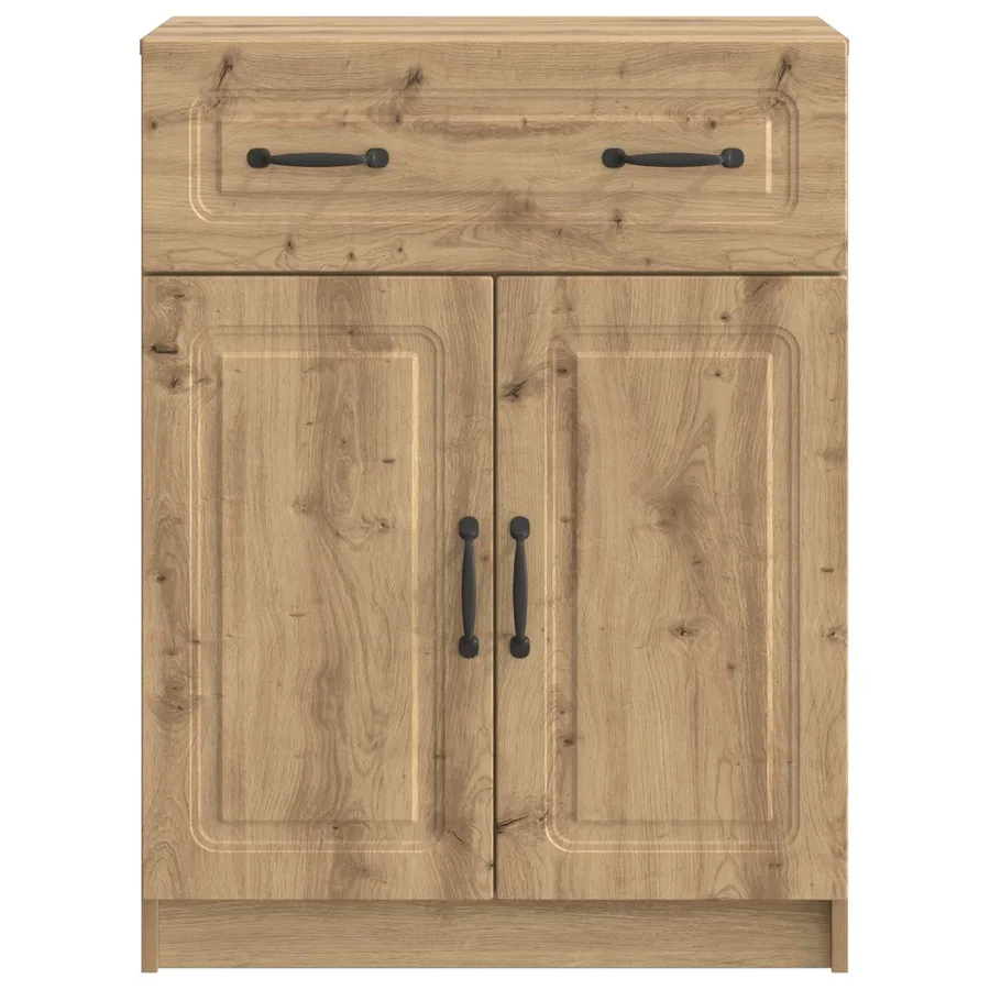 Buffet Chêne artisanal 66 x 34,5 x 87 cm Bois d'ingénierie - 6