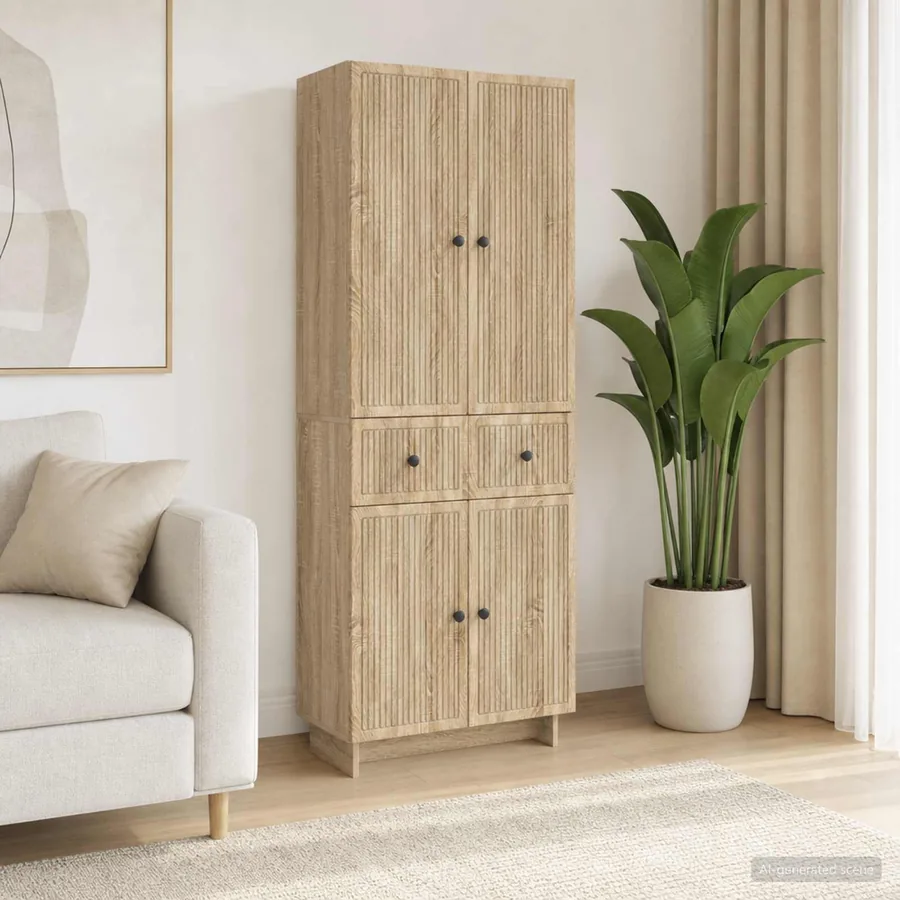 Ensemble de Meubles 2 pcs 66 x 34,5 x 90 cm Bois d'ingénierie