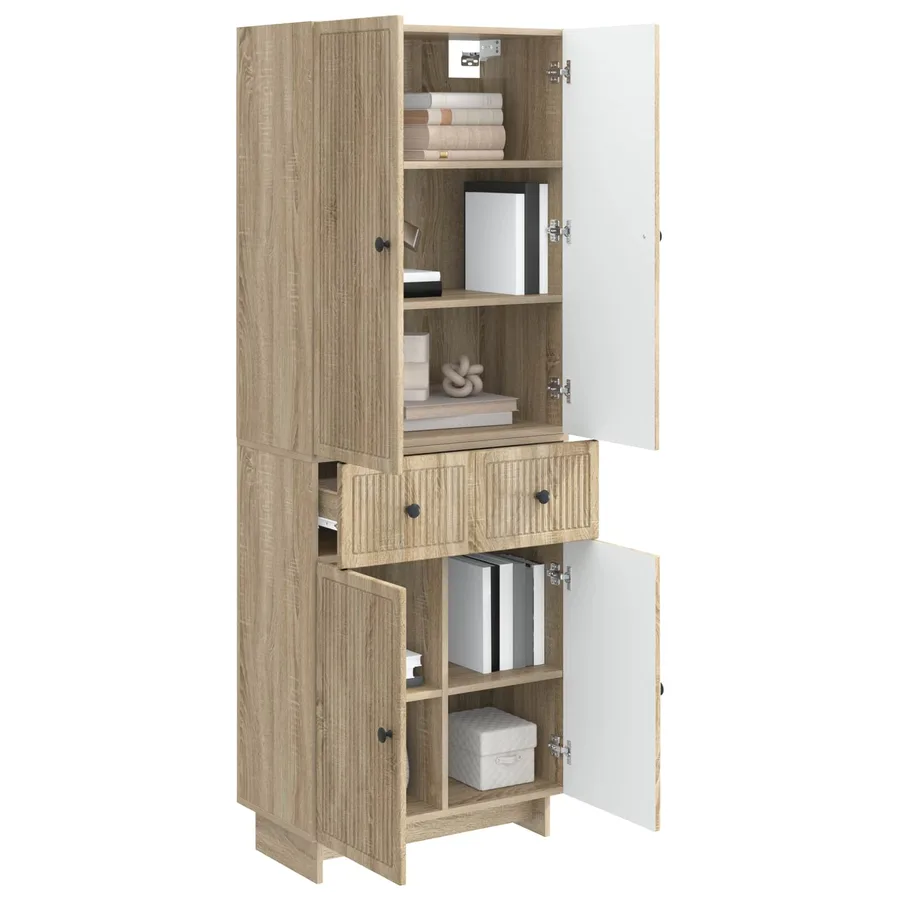 Ensemble de Meubles 2 pcs 66 x 34,5 x 90 cm Bois d'ingénierie - 3