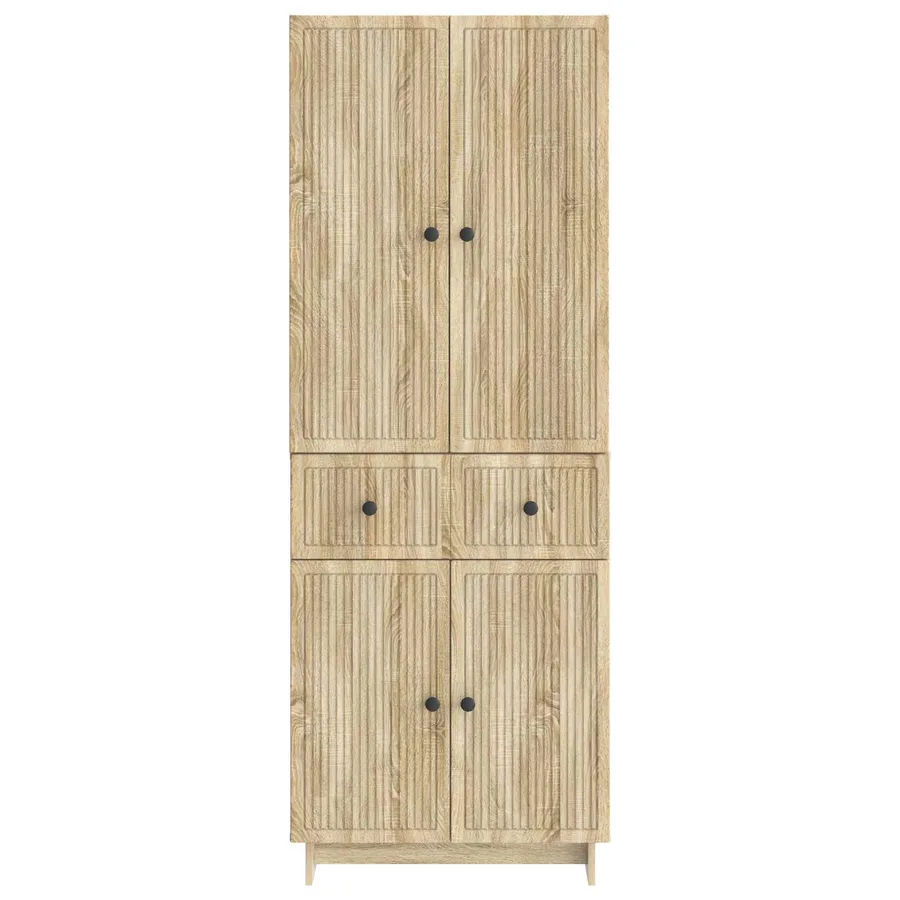 Ensemble de Meubles 2 pcs 66 x 34,5 x 90 cm Bois d'ingénierie - 5