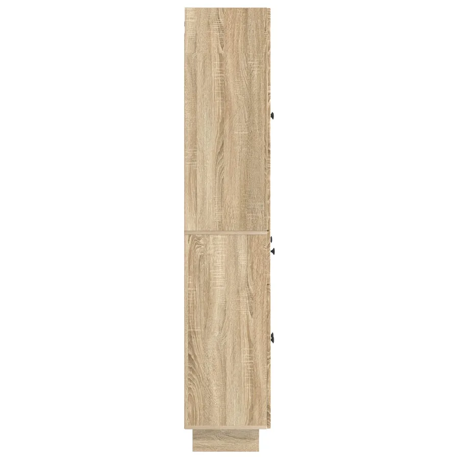 Ensemble de Meubles 2 pcs 66 x 34,5 x 90 cm Bois d'ingénierie - 6