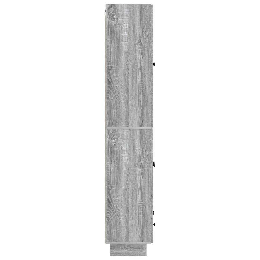 Ensemble de Meubles 2 pcs Sonoma gris 66 x 34,5 x 95 cm - 6