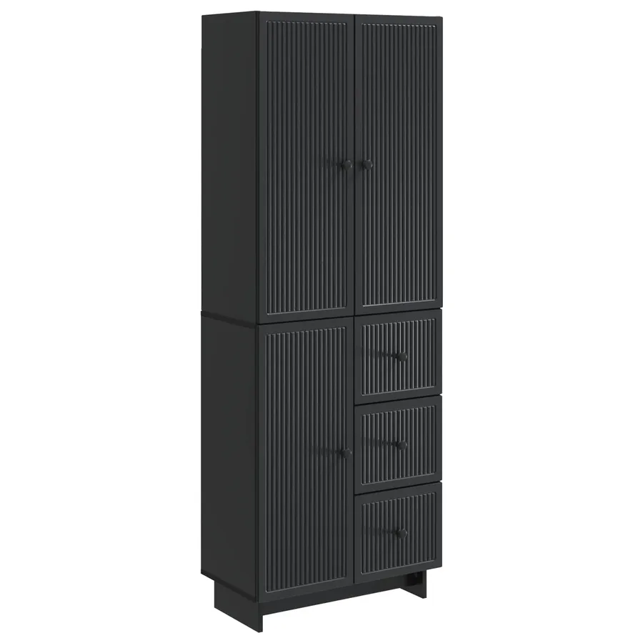 Ensemble de Meubles 2 pcs 66 x 34,5 x 90 cm Bois d'ingénierie - 2
