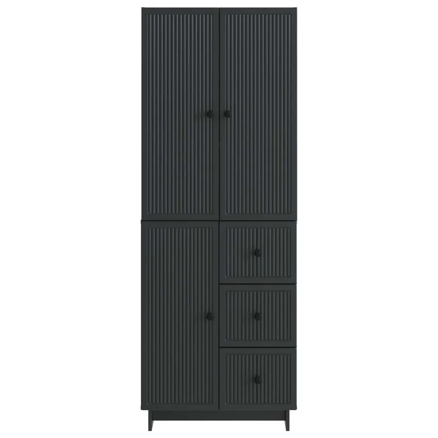 Ensemble de Meubles 2 pcs 66 x 34,5 x 90 cm Bois d'ingénierie - 5