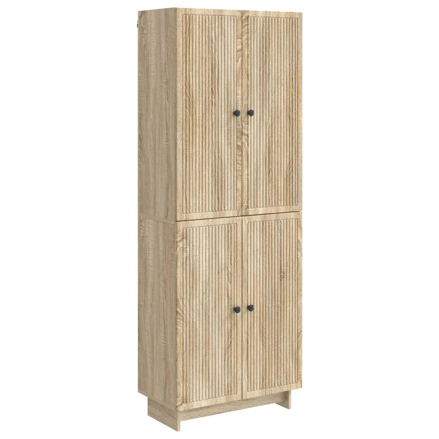 Ensemble de Meubles 2 pcs Chêne Sonoma 66 x 34,5 x 90 cm - 2