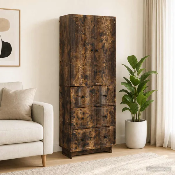 Ensemble de Meubles 2 pcs 66 x 34,5 x 90 cm Bois d'ingénierie