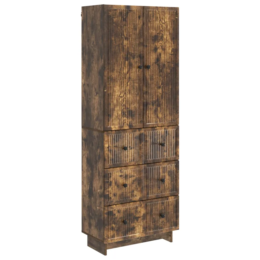 Ensemble de Meubles 2 pcs 66 x 34,5 x 90 cm Bois d'ingénierie - 2