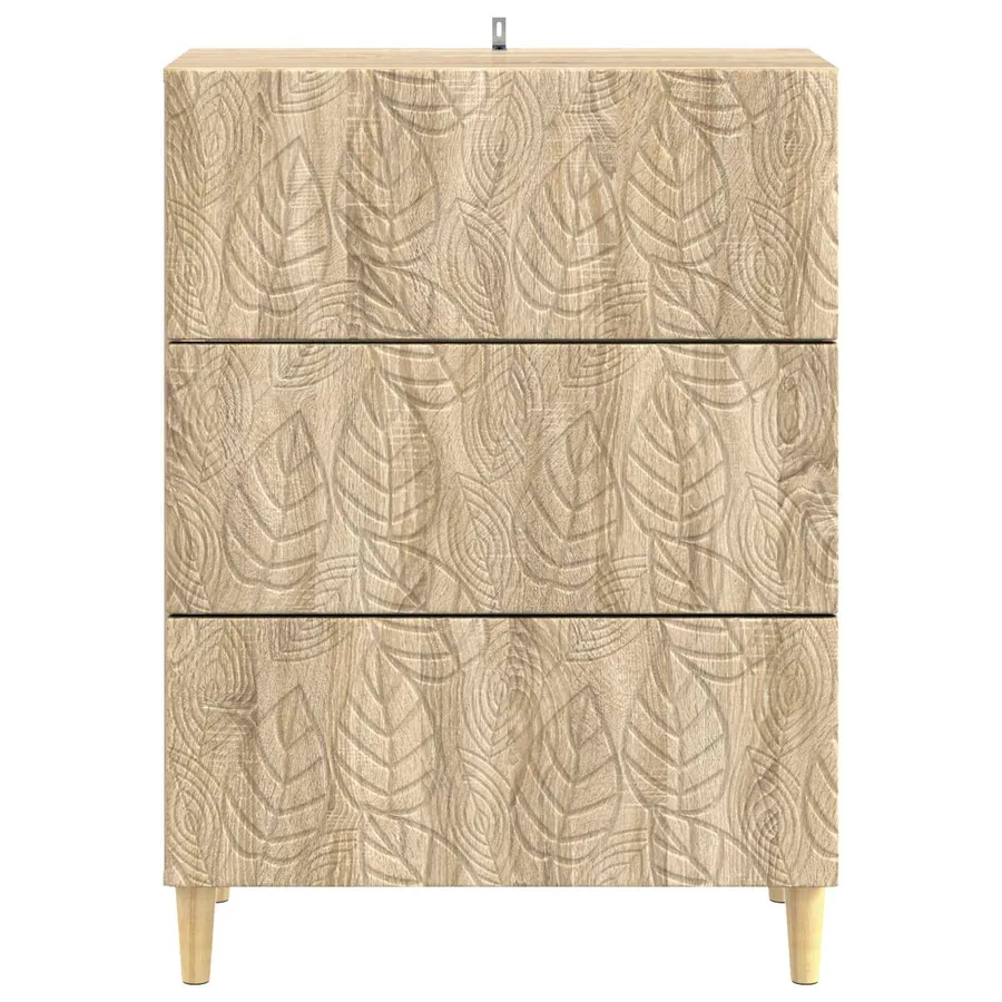 Armoire à tiroirs Chêne Sonoma 66 x 34,5 x 90 cm - 5