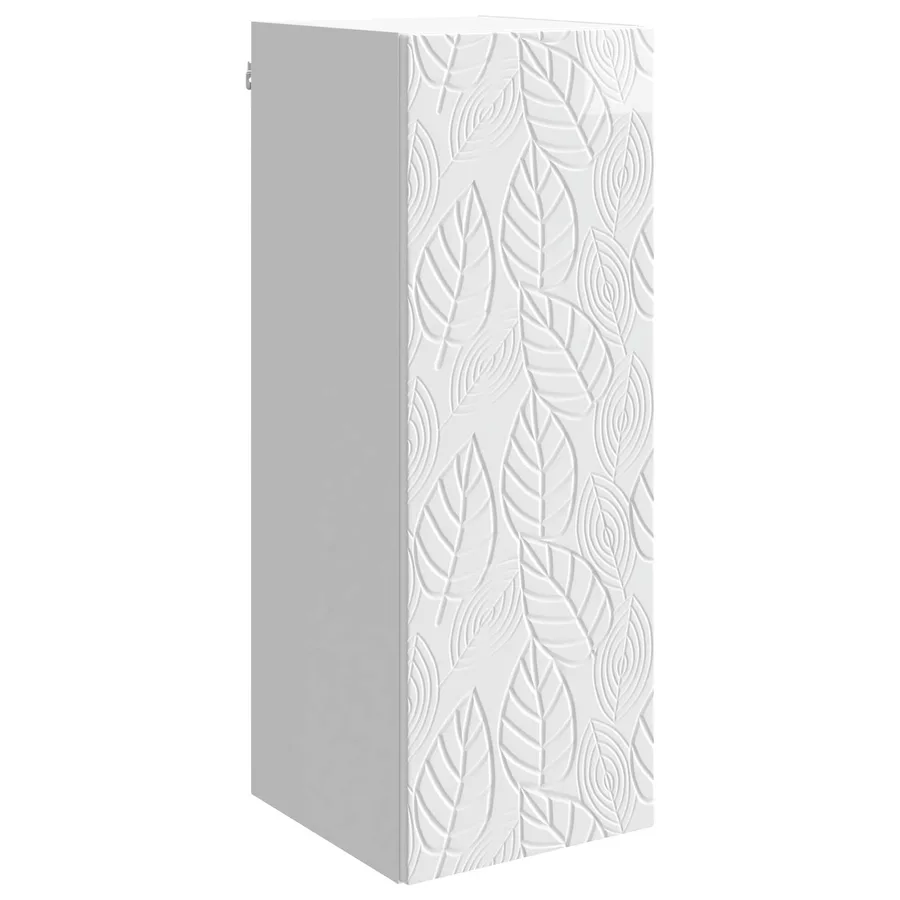 Armoire Murale Blanc brillant 33 x 34,5 x 90 cm - 2