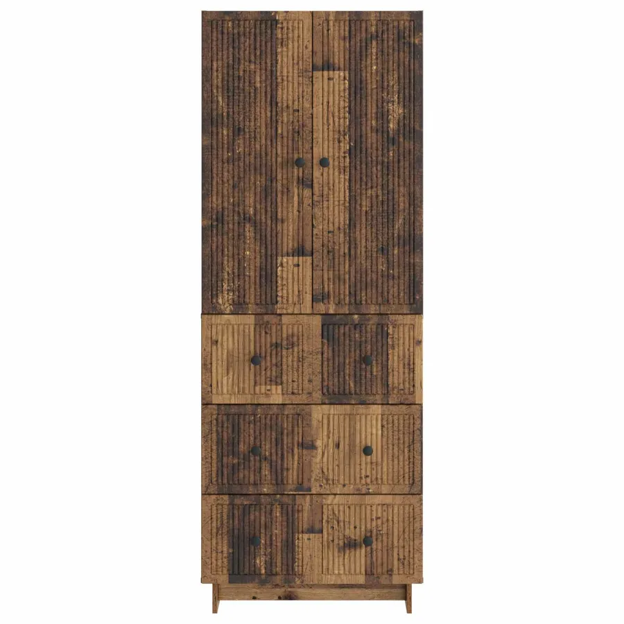 Ensemble de Meubles 2 pcs 66 x 34,5 x 90 cm Bois d'ingénierie - 5