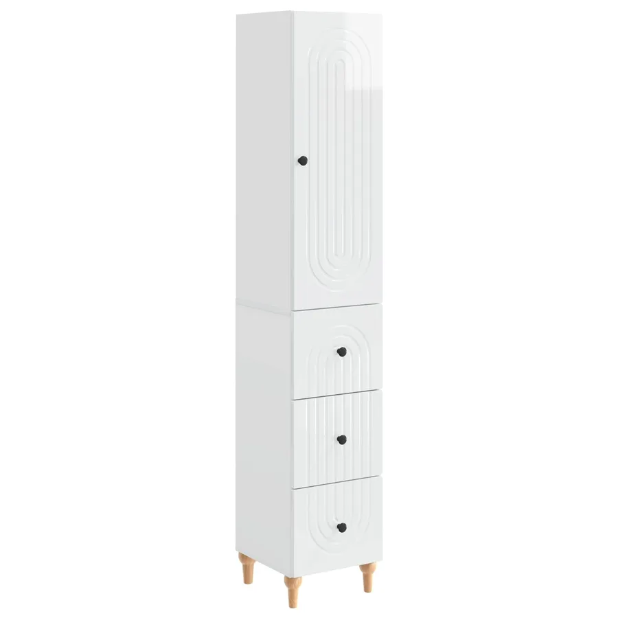 Ensemble de Meubles 2 pcs 33 x 34,5 x 90 cm Bois d'ingénierie - 2