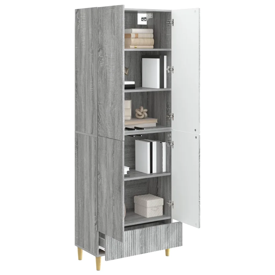 Ensemble de Meubles 2 pcs 66 x 34,5 x 95 cm Bois d'ingénierie - 3