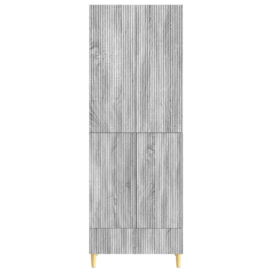 Ensemble de Meubles 2 pcs 66 x 34,5 x 95 cm Bois d'ingénierie - 5