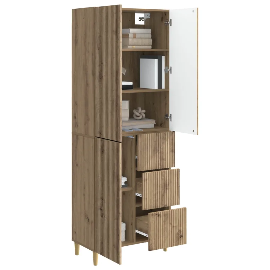 Ensemble de Meubles 2 pc Bois d'ingénierie - 3