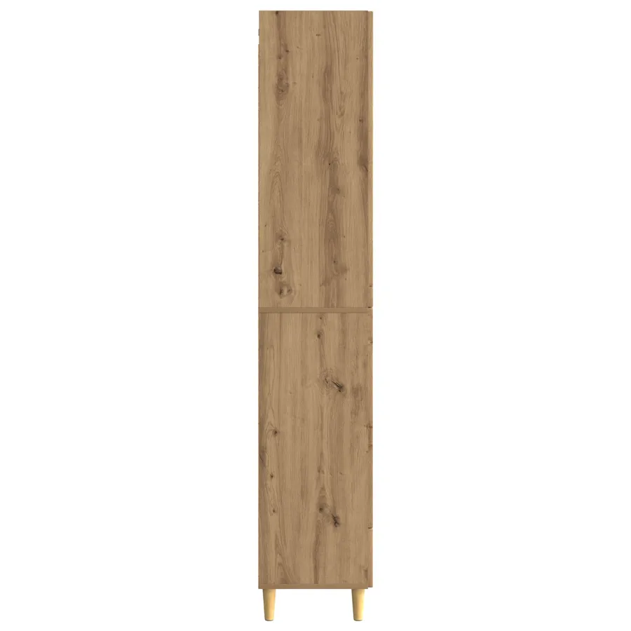 Ensemble de Meubles 2 pc Chêne artisanal Bois d'ingénierie - 6