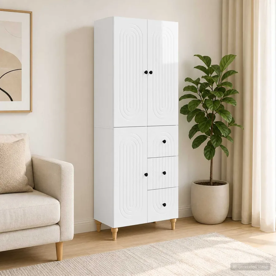 Ensemble de Meubles 2 pcs 66 x 34,5 x 90 cm Bois d'ingénierie