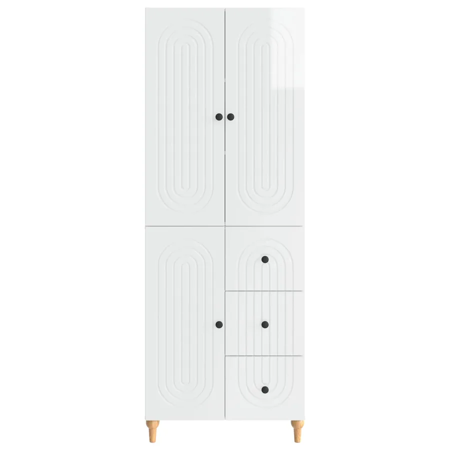Ensemble de Meubles 2 pcs 66 x 34,5 x 90 cm Bois d'ingénierie - 5