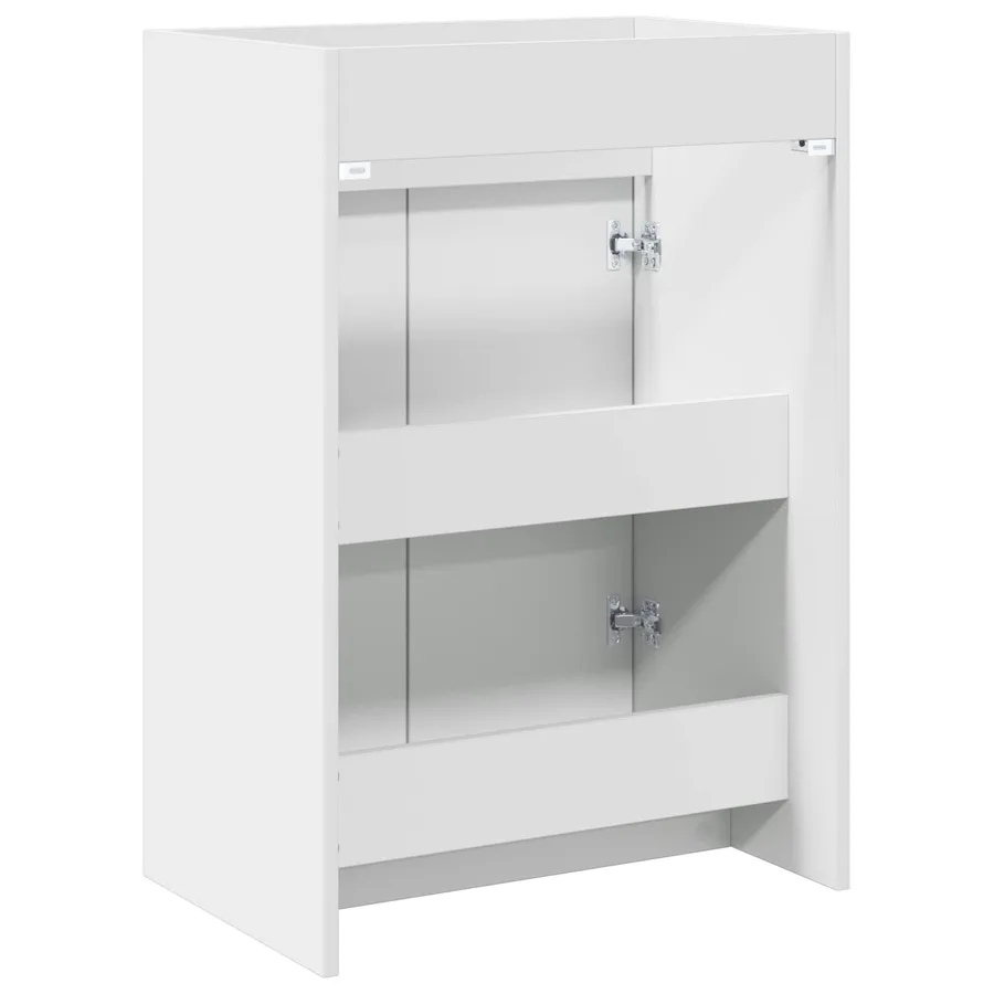 Meuble sous lavabo de salle de bain Blanc 56 x 37,5 x 81 cm - 6
