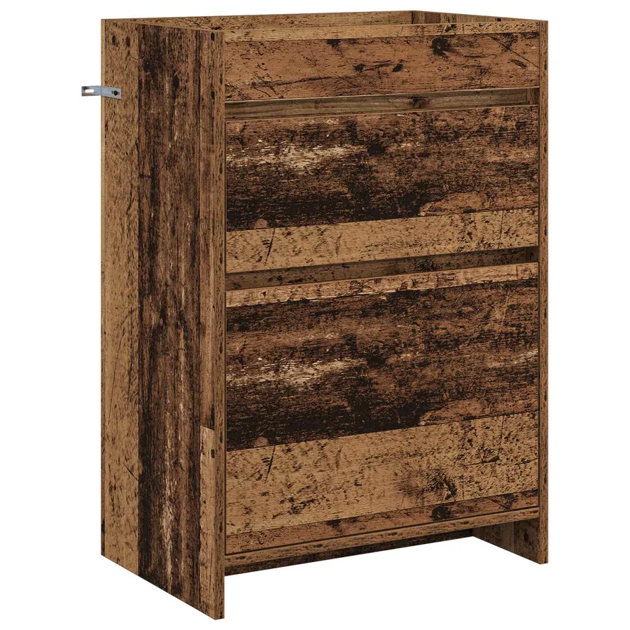 Meuble sous lavabo de salle de bain Bois ancien - 2