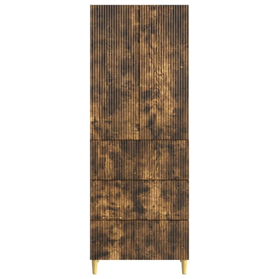 Ensemble de Meubles 2 pcs 66 x 34,5 x 90 cm Bois d'ingénierie - 5