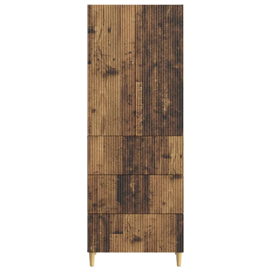 Ensemble de Meubles 2 pcs 66 x 34,5 x 90 cm Bois d'ingénierie - 5