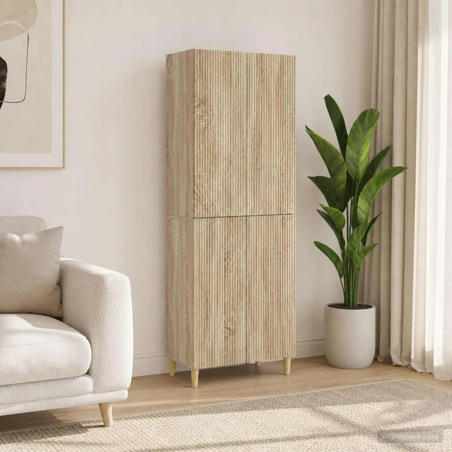 Ensemble de Meubles 2 pcs 66 x 34,5 x 90 cm Bois d'ingénierie
