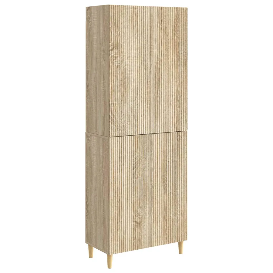 Ensemble de Meubles 2 pcs 66 x 34,5 x 90 cm Bois d'ingénierie - 2
