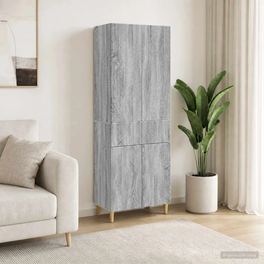 Ensemble de Meubles 2 pcs 66 x 34,5 x 90 cm Bois d'ingénierie