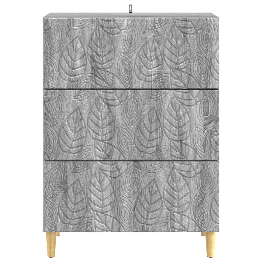 Armoire à tiroirs Sonoma gris 66 x 34,5 x 90 cm - 5