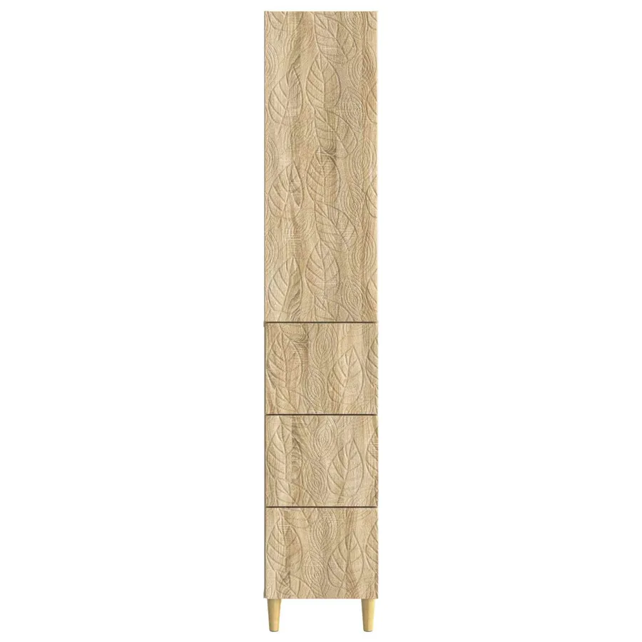 Ensemble de Meubles 2 pcs Chêne Sonoma 33 x 34,5 x 90 cm - 5