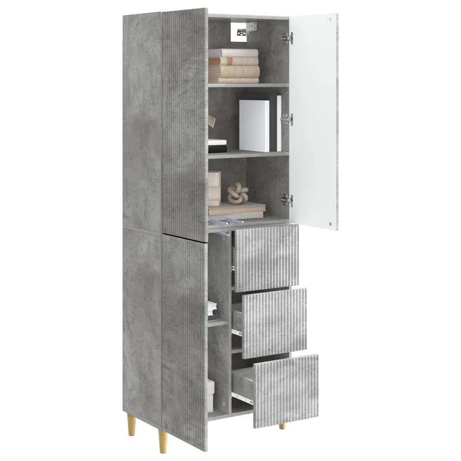 Ensemble de Meubles 2 pcs 66 x 34,5 x 90 cm Bois d'ingénierie - 3