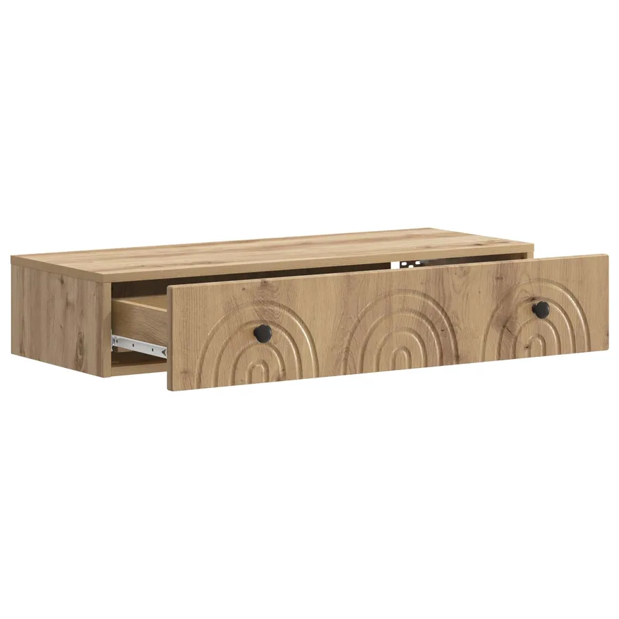 Table d'appoint murale 87,5 x 34,5 x 17 cm Bois d'ingénierie - 4