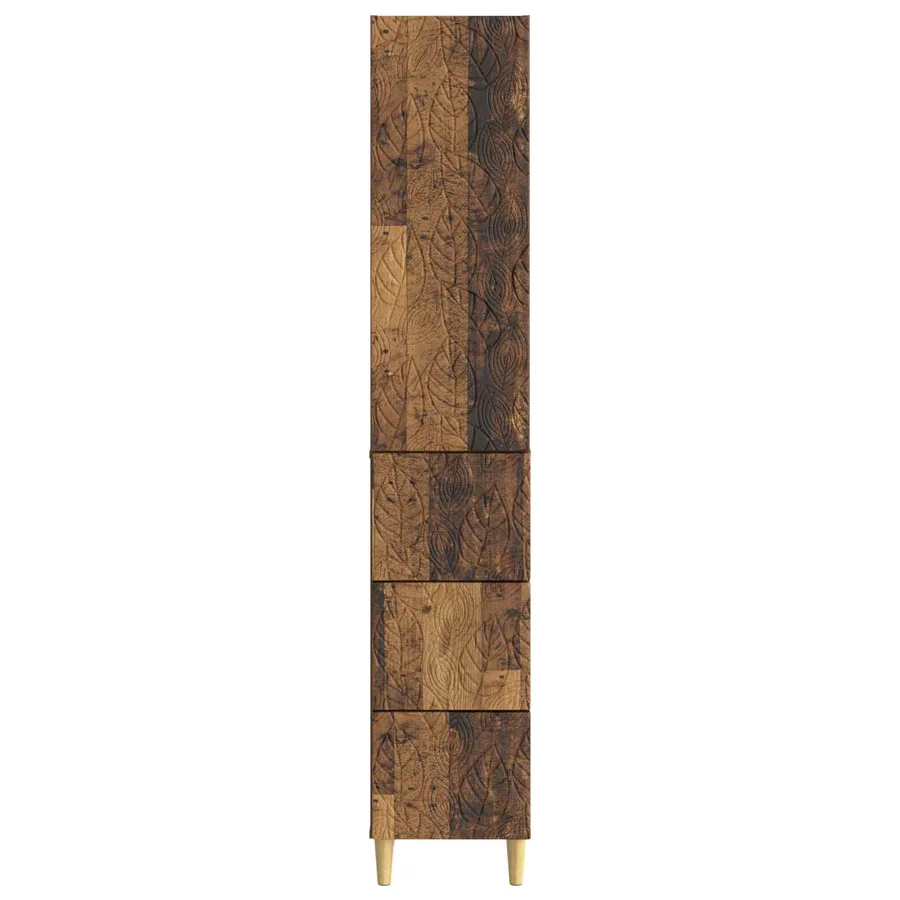 Ensemble de Meubles 2 pcs Bois ancien 33 x 34,5 x 90 cm - 5