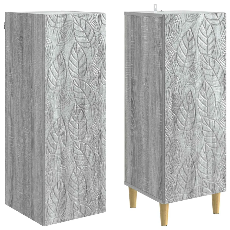 Ensemble de Meubles 2 pcs Sonoma gris Bois d'ingénierie - 4