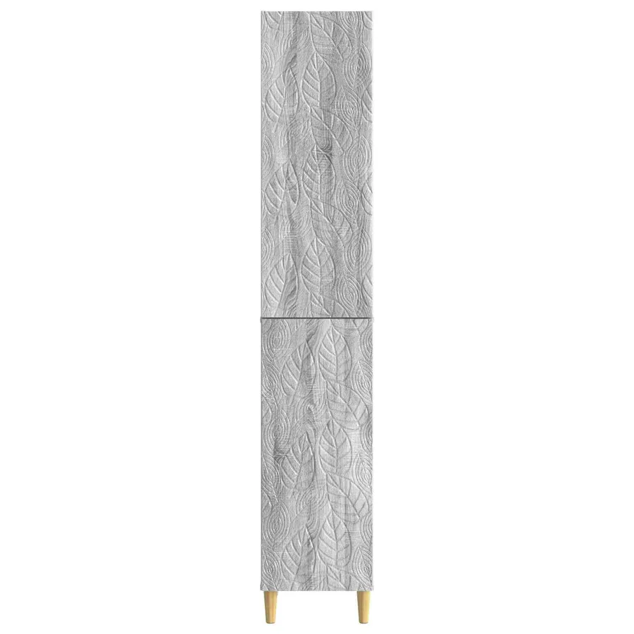 Ensemble de Meubles 2 pcs Sonoma gris Bois d'ingénierie - 5