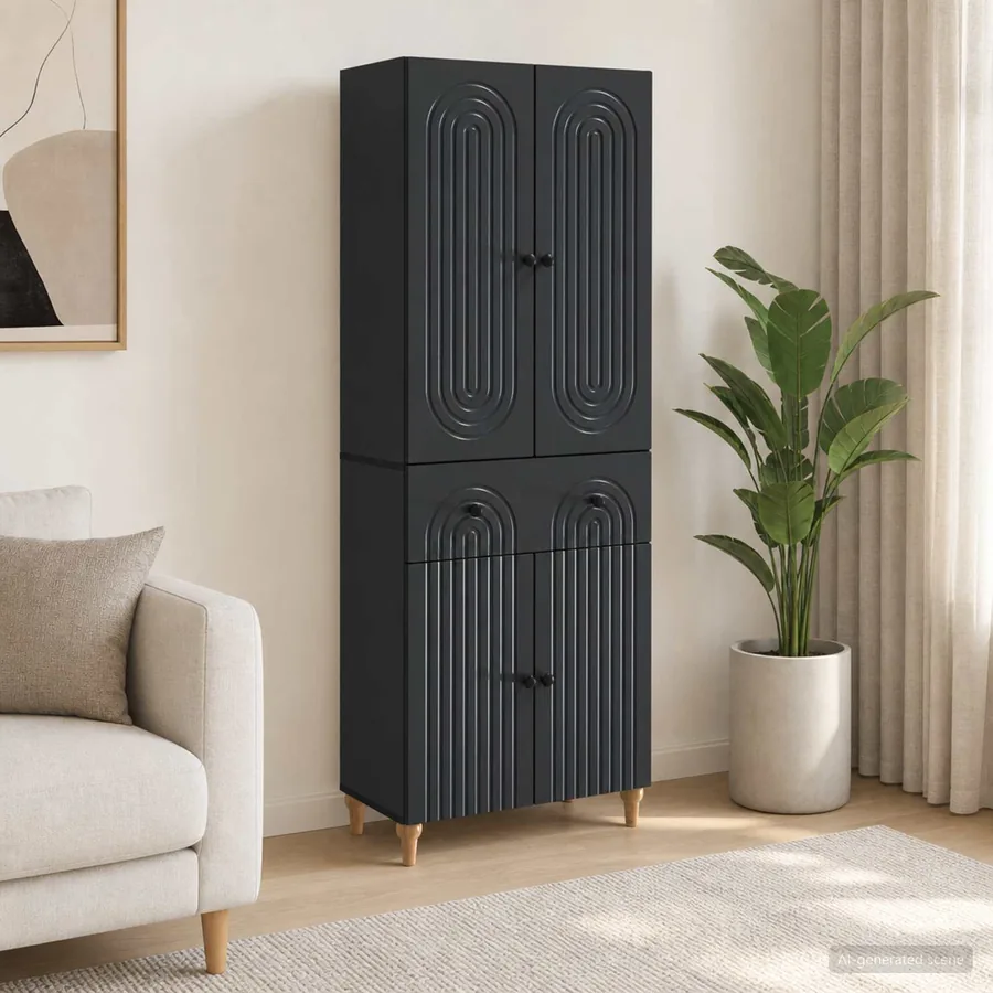Ensemble de Meubles 2 pcs 66 x 34,5 x 90 cm Bois d'ingénierie